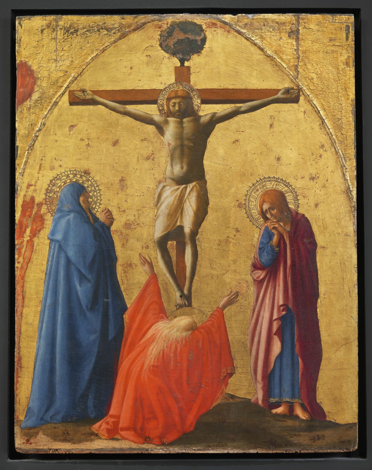 Masaccio._La_Crocifissione._Museo_e_Real_Bosco_di_Capodimonte_©_Luciano_Romano