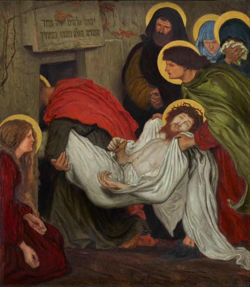 mostra-forli---preraffaelliti.-rinascimento-moderno---immagini-92_Ford_Madox_Brown_The_Entombment