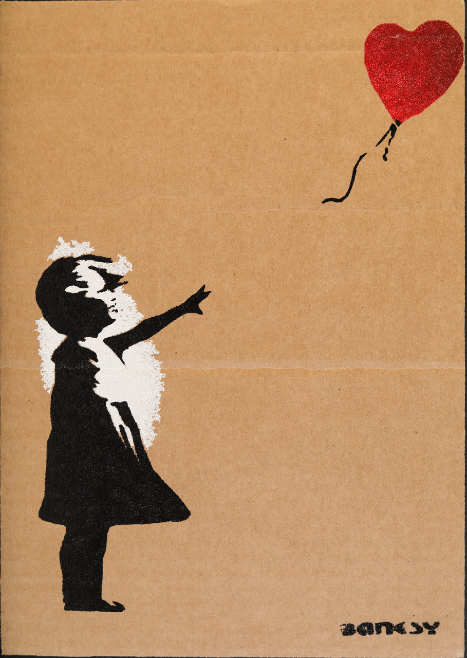 mostra-terni---amarsi.-lamore-nellarte-da-tiziano-a-banksy-–-immagini-Banksy,_Girl_with_balloon,_2023-11-09,_edizione_39/50