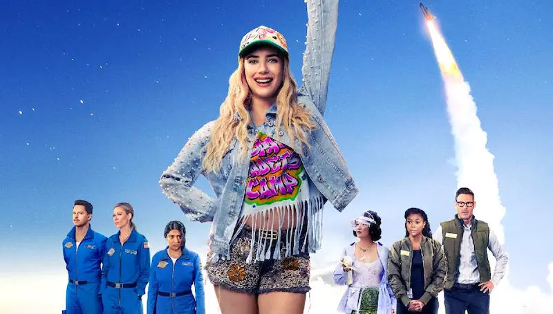 Film comedy Space Cadet, una giovane astronauta con Emma Roberts e Gabrielle Union