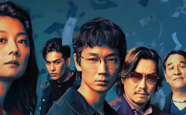 Serie tv crime Tokyo Swindlers dal romanzo di Ko Shinjo per la regia di  Hitoshi One
