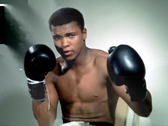 Jaalen Best nel ruolo di Muhammad Ali per la serie tv biopic The Greatest