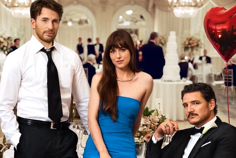 Film romance Materialists, organizzatrice di matrimoni con Dakota Johnson e Chris Evans