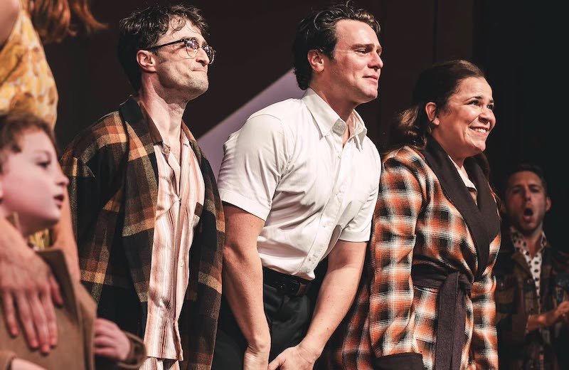 Film musical Merrily We Roll Along, produttore di Hollywood con Daniel Radcliffe