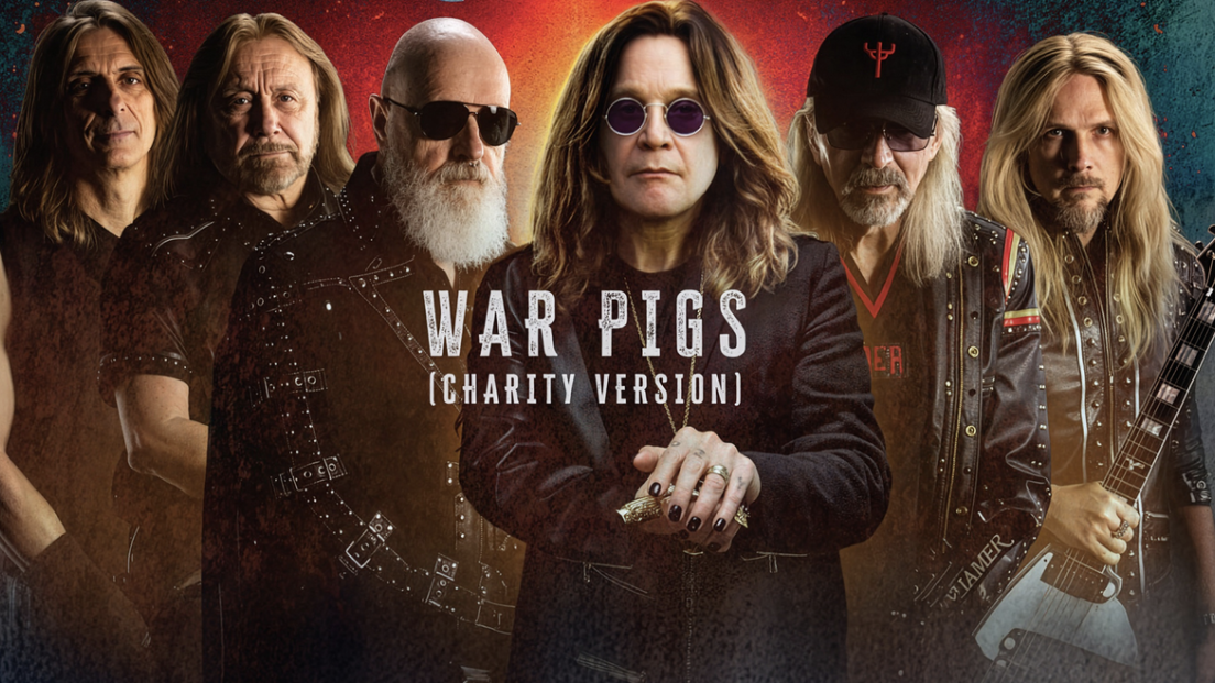 Esce la nuov a versione di War Pigs - Charity Version di Ozzy Osbourne e Judas Priest