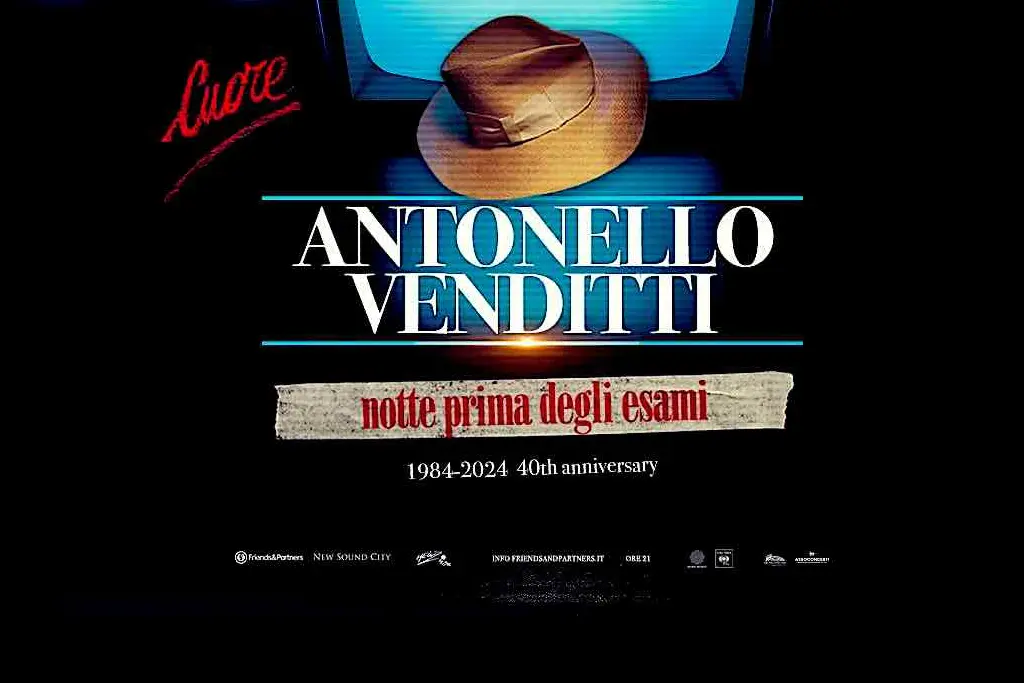 Antonello Venditti Notte prima degli esami 40th anniversary – 2025 edition sold out e date