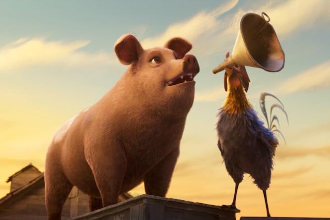 Film Animal Farm: rovesciare il padrone, con Seth Rogen e Glenn Close