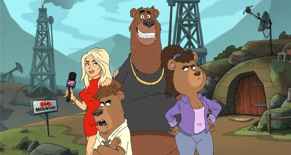 Nuova serie animata tv per adulti Breaking Bear con  Sarah Michelle Gellar