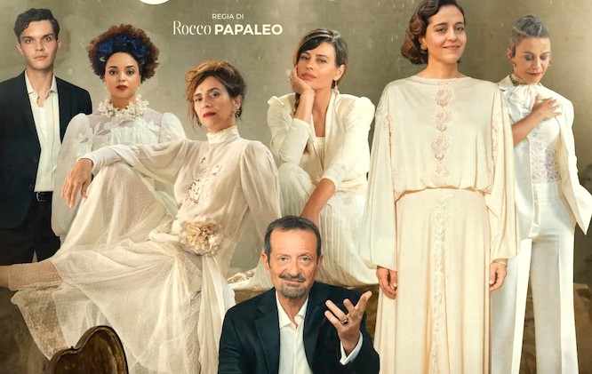 Film comedy Il bene comune: gita con detenute, con Rocco Papaleo e Claudia Pandolfi