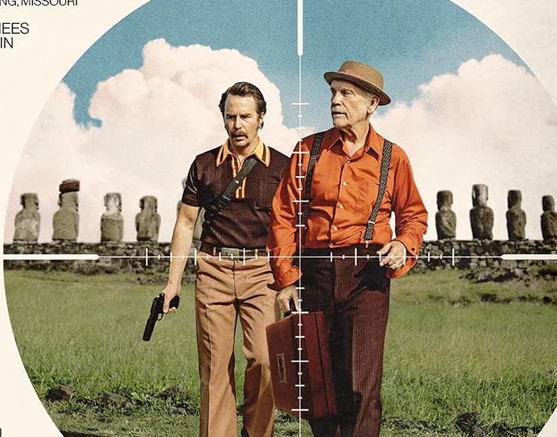 Film thriller Wild Horse Nine, agenti della CIA sull’isola con Sam Rockwell e John Malkovich