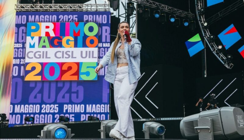 I Litfiba al Concerto del Primo Maggio di Roma