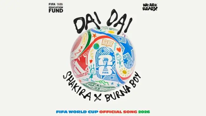 Dai Dai, esce il nuovo singolo di Shakira e Burna Boy