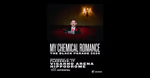 My Chemical Romance, unico appuntamento italiano del The Black Parade 2026