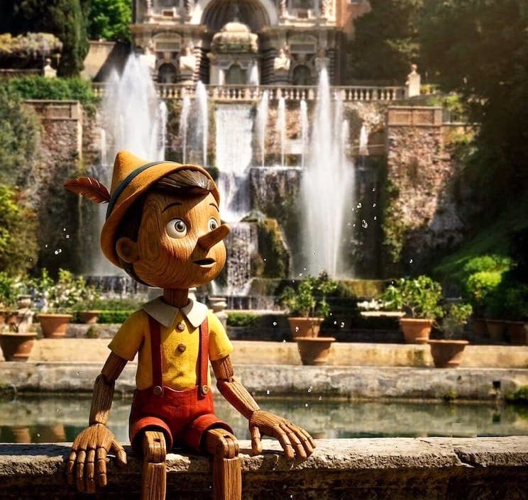 Villa d’Este celebra Pinocchio e i 200 anni di Collodi con cinema, musica e audiovisual mapping